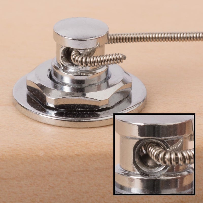 Gotoh Magnum Lock-Trad 6-In-Line Guitar Tuners, Gold - Image 3